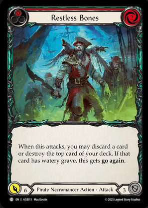 Restless Bones (Red)