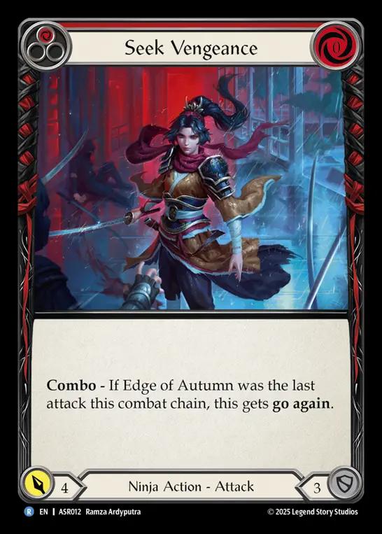 Seek Vengeance (Red)