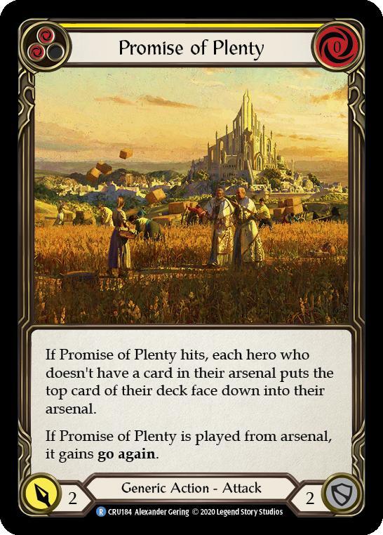 Promise of Plenty (Yellow)