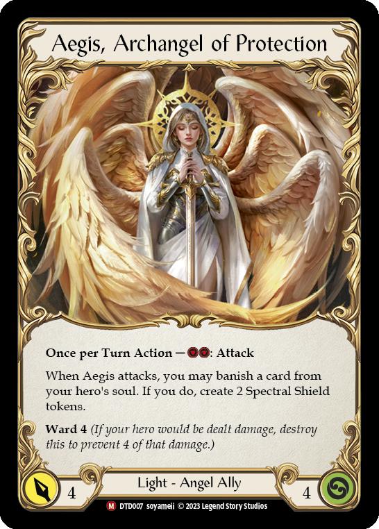 Figment of Protection // Aegis, Archangel of Protection