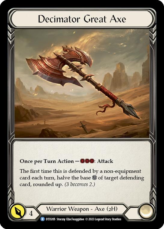 Decimator Great Axe