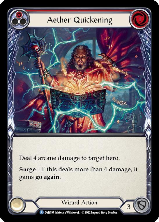 Aether Quickening (Red)