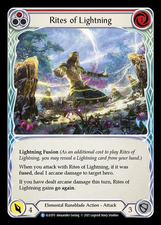 Rites of Lightning (Red)