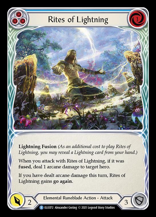 Rites of Lightning (Blue)
