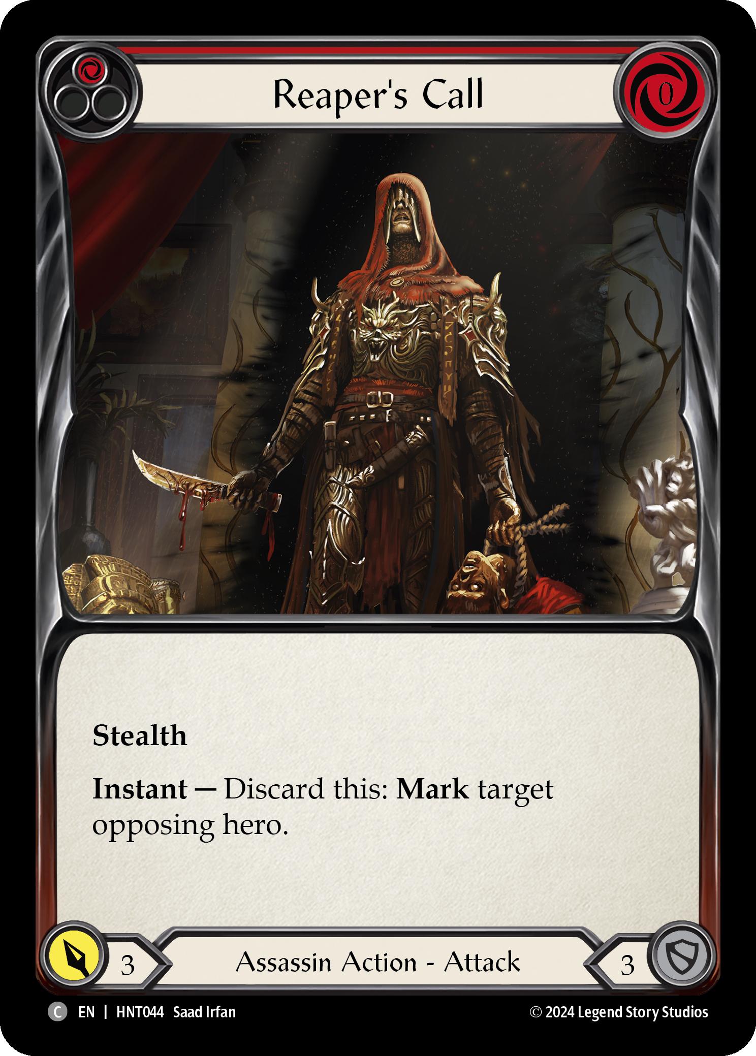 Reaper's Call (Red)