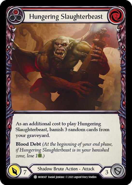 Hungering Slaughterbeast (Red)