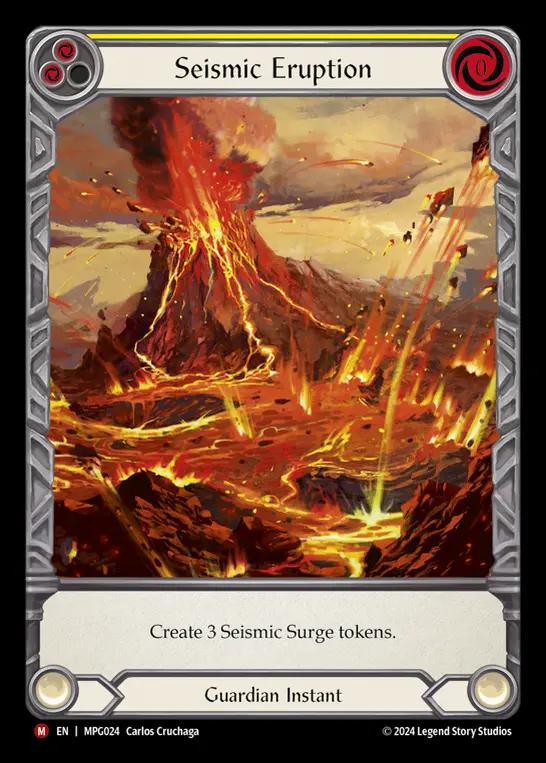 Seismic Eruption