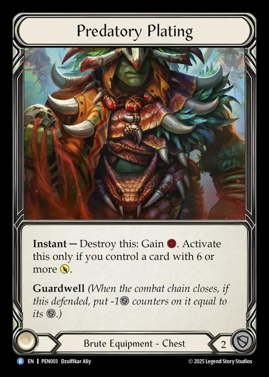 Predatory Plating
