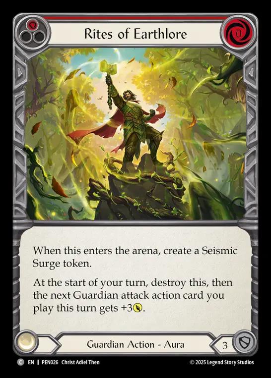 Rites of Earthlore (Red)