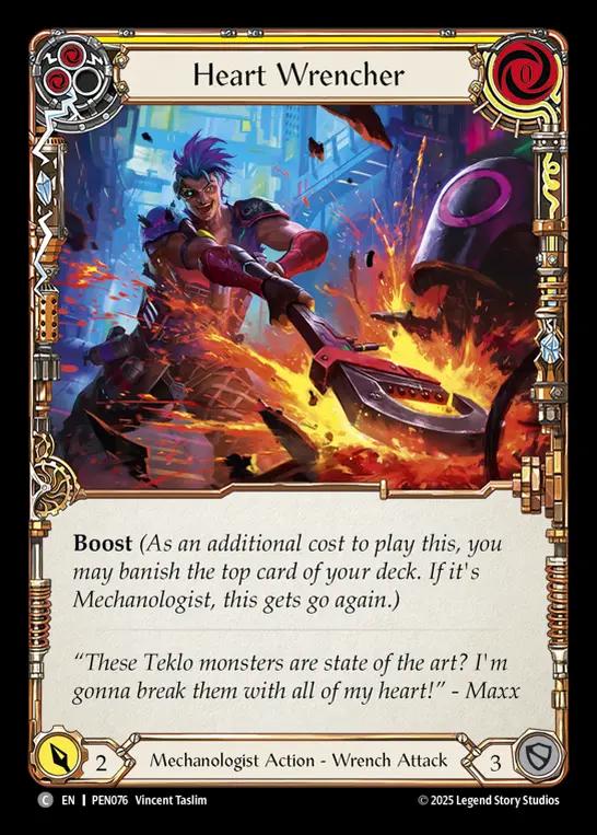 Heart Wrencher (Yellow)