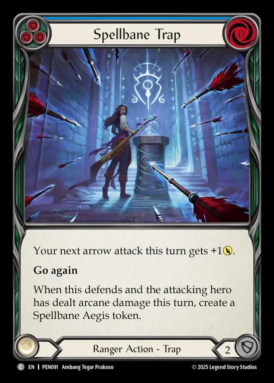 Spellbane Trap (Blue)