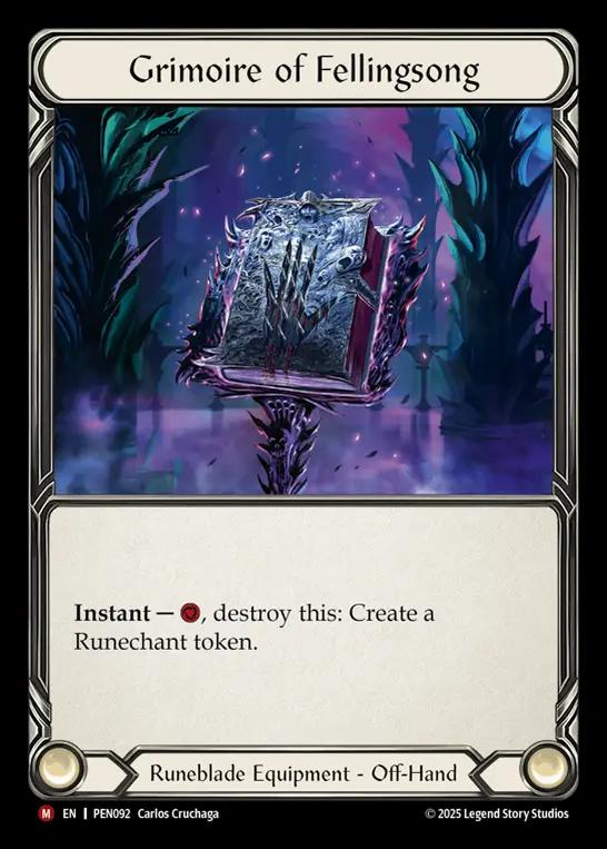 Grimoire of Fellingsong