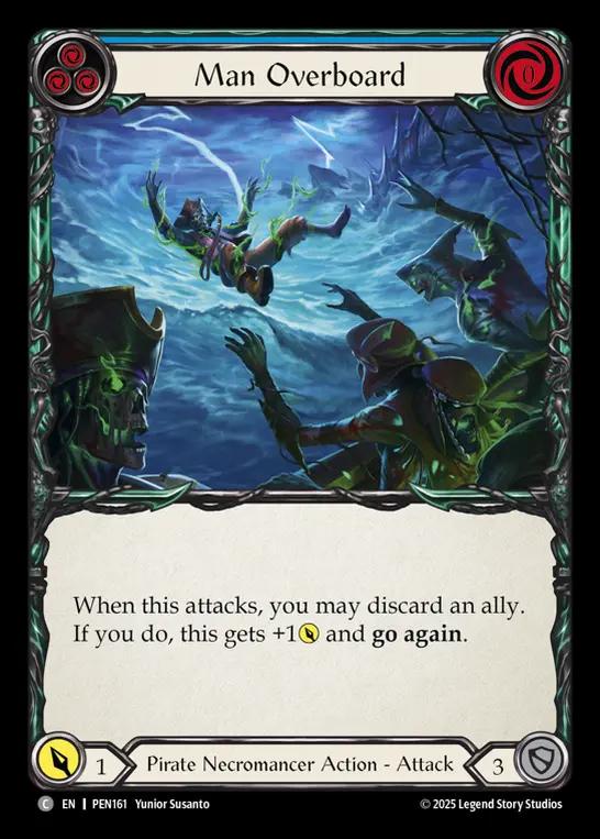 Man Overboard (Blue)