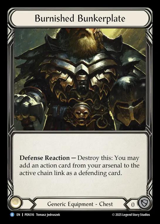 Burnished Bunkerplate