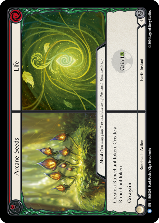 Arcane Seeds <> Life