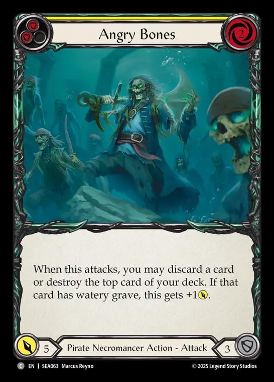 Angry Bones (Yellow)