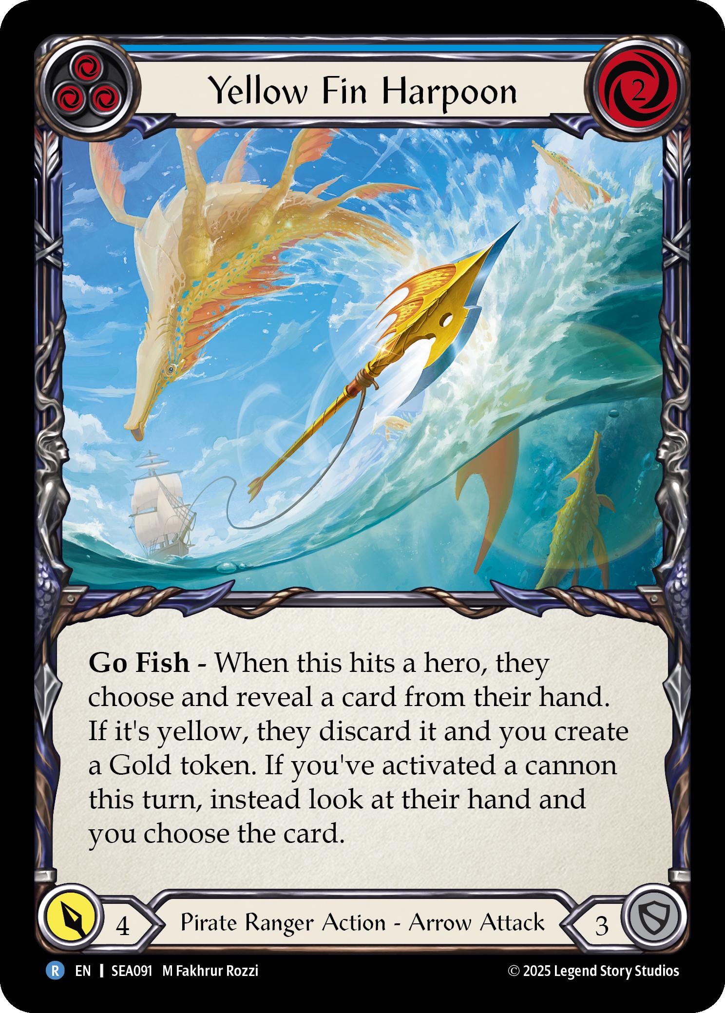 Yellow Fin Harpoon