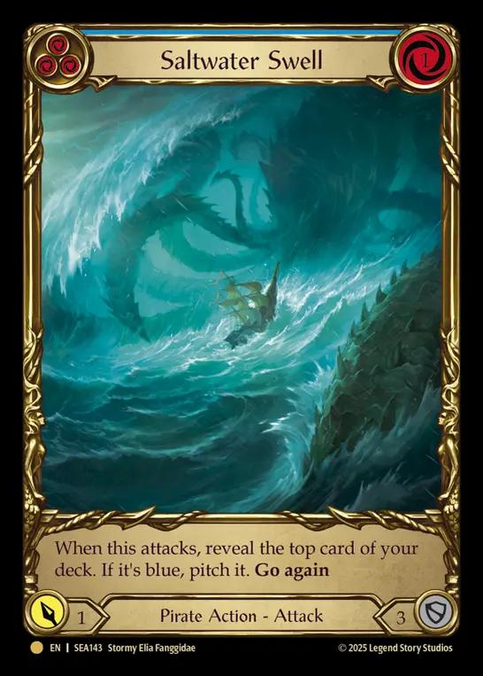 Saltwater Swell (Blue)