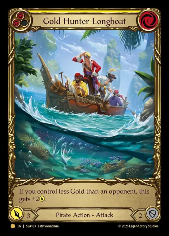 Gold Hunter Longboat