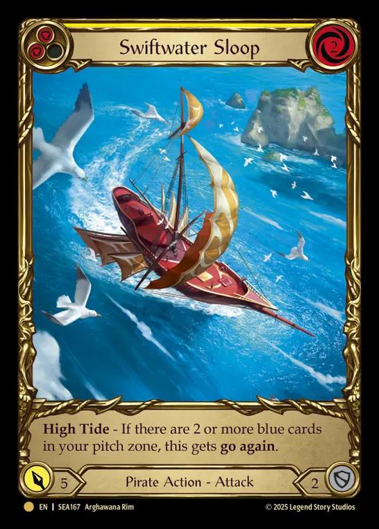 Swiftwater Sloop (Yellow)