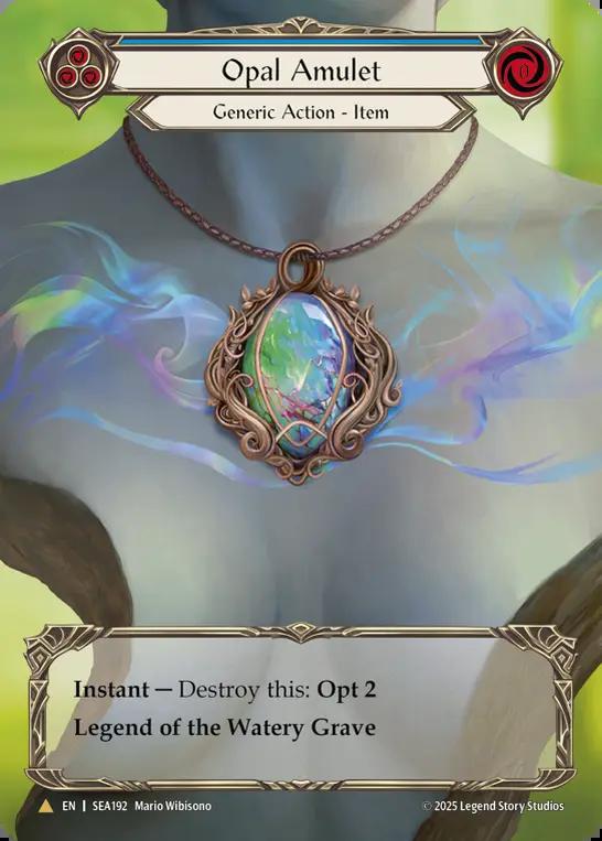 Opal Amulet