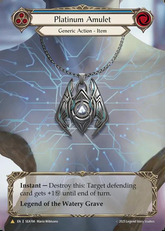 Platinum Amulet