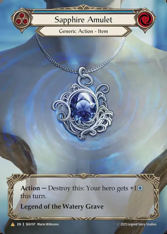 Sapphire Amulet