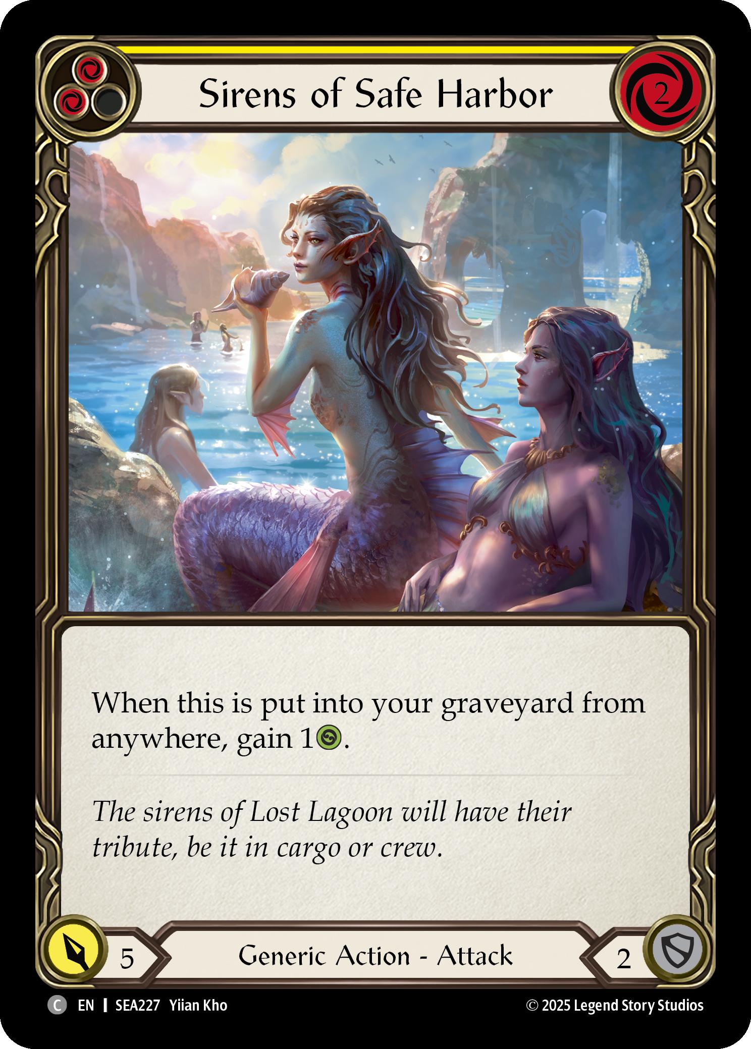 Sirens of Safe Harbor (Yellow)