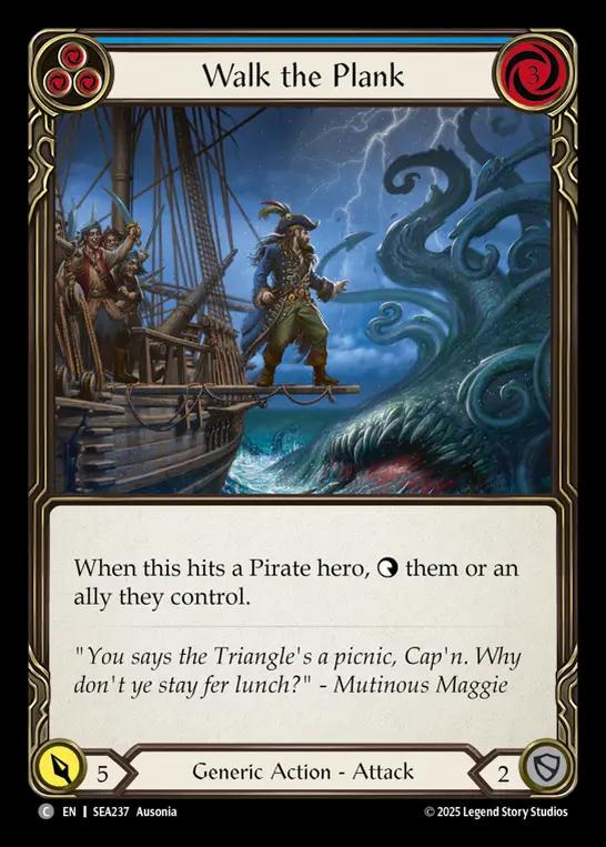 Walk the Plank (Blue)