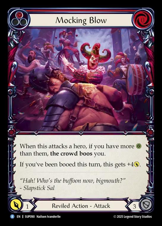 Mocking Blow (Red)