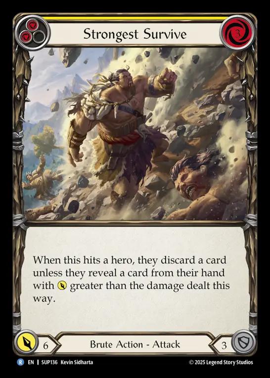 Strongest Survive (Yellow)
