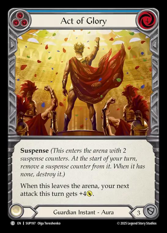 Act of Glory (Blue)