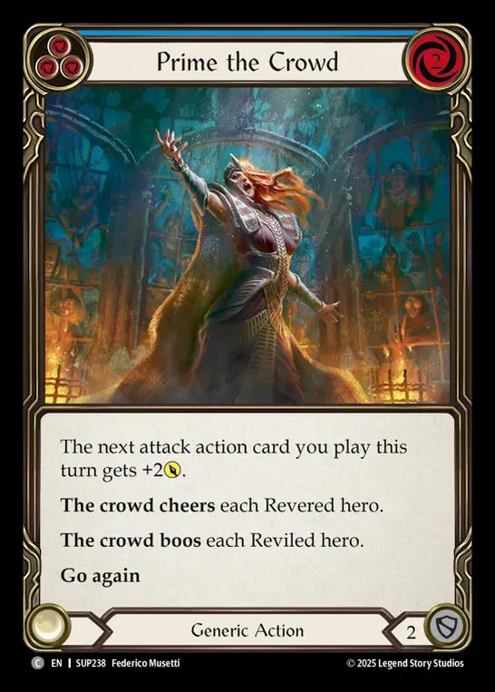 Prime the Crowd (Blue)