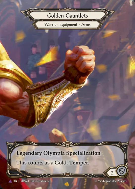 Golden Gauntlets