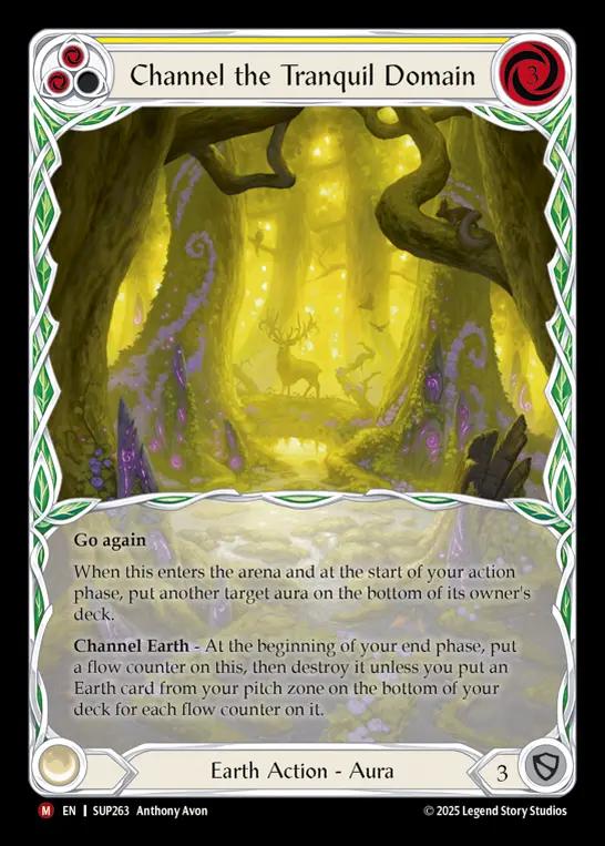Channel the Tranquil Domain