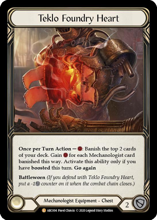Teklo Foundry Heart - Spellvoid - FaB Card Search